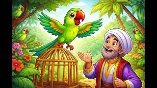 কথা বলা টিয়া পাখি | ইরানি রূপকথা | The Talking Parrot | Persian Fairy Tale for Kids | Cartoon Story