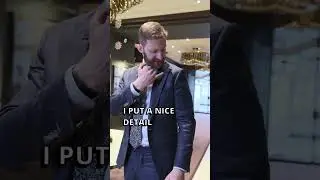 Угадайте цену этого костюма, сшитого на заказ.