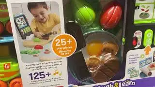 Fisher-Price Laugh & Learn 123 Follow the Recipe Meal Kit Preschool Pretend Playset Toy Review