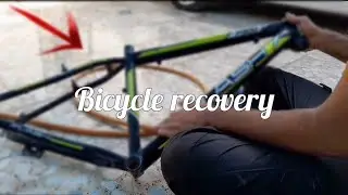 Renovating a used bicycle at home🛠