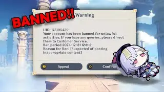 THE LANTERN RITE EVENT MAKE A PLAYER GET BANNED! | Genshin Impact