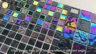 glass mosaic#homedecor #interiordesign #glassmosaic #mosaic #tiles #pool #walltiles #blackclover