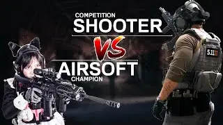 Competition shooter vs Airsoft champion - how do they do in each other's world?