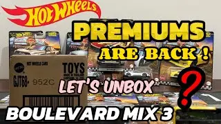 Hot Wheels Boulevard 2025 Mix 3 &ndash; Full Set Review | Premium Cars Now in India 🇮🇳 #unboxing #video 