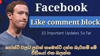 facebook like comment block
