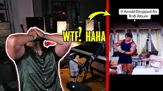 ARNOLD SCHWARZENEGGER serenades us?? | Music TIKTOKS #2