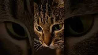 Cat Sees Another Cat&rsquo;s Shadow?! 😳 Hilarious Confusion!