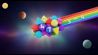 Number Nebula's Shape Shuffle | Nursery Rhyme for Toddlers Kids Songs Sing Along 🌌🔢