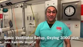 Oxylog 3000 + Ventilator setup