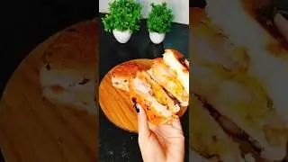 Masala Chips Pav Sandwich😍 #indianrecipe #shorts