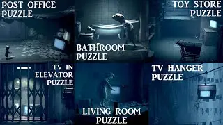 Little Nightmares 2 Chapter 4 Pale City - All TV Puzzle Guides
