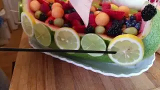 Viking Ship Watermelon with Chef Marti