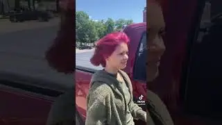 Hair done blowing in the wind