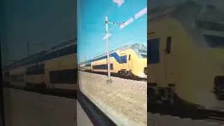 Scenic Dutch Train Journey#netherlands ##travel