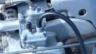 12 MM BING CARBURETOR TEST ON SACHS MOPED 504 ENGINE
