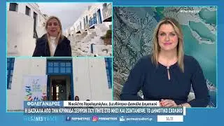 Σερραία δασκάλα ζωντάνεψε το δημοτικό σχολείο της Φολεγάνδρου