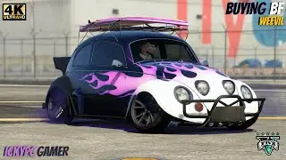 GTA ONLINE : BUYING NEW BF WEEVIL | 4K60FPS | ICKYPC GAMER |