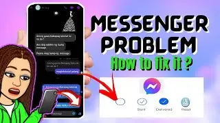 Delivered Icon problem on messenger / messenger problem /NO delivered Icon