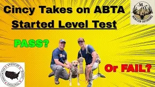 Cincy’s First Official Test with American Blood Trackers