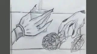 Cute LADYNOIR hands drawing step by step from miraculous ladybug | ladybug and catnoir glaciator 2