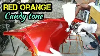 RED ORANGE candy tone