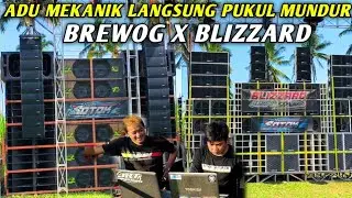 ADU MEKANIK‼️BREWOG VS BLIZZARD PUKUL MUNDUR PENONTON DI BANGELAN WONOSARI