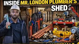 Inside Mr. London Plumber&rsquo;s Shed_ Essential Tools & Materials for a Small Plumbing Business