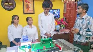 🌞 Electricity from Sunlight | Solar Energy City Project by Class 11 Students