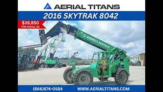 FOR SALE: 2016 SKYTRAK 8042 #skytrak #constructionequipment #telehandler