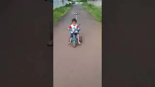 baby 👶 fast time drive bike 🏍  #shorts #youtubeshort #baby #bike
