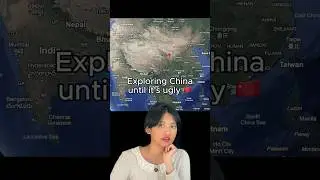 Исследуем Китай до ужаса 🇨🇳 #googleearth #asmr #travel #geoguessr #china
