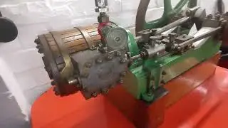 LARGE SCALE MODEL HORIZONTAL WORKSHOP STEAM ENGINE
