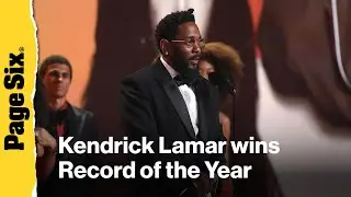 Kendrick Lamar wins Record of the Year at the 2026 Grammys