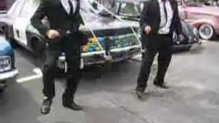 blues brothers band copy band w/ bluesmobile