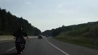 Motorcycle Riding On The Highway - Free Stock Footage [NEEDVID]