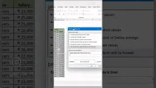 Data validation ka use kr ke drop down list banna Sikhe #dataverification #excel #shorts