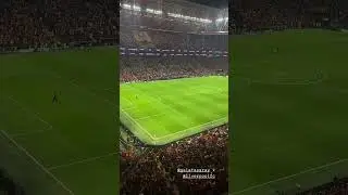 Liverpool away stand pre-match gala fans