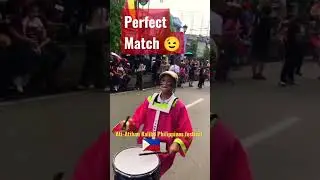 Perfect 🥁 unity  Ati-Atihan  Opening salvo Kalibo street drummers