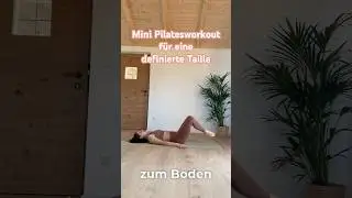 Pilates f&uuml;r die Taille #pilatesworkout #pilates #pilatesf&uuml;ranf&auml;nger #pilatescommunity #taille