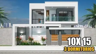 CASA MODERNA Y ERMOSA 10X15 (LUIS) 2025