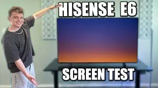 Тест дисплея Hisense E6 (проверка качества в полноэкранном режиме)