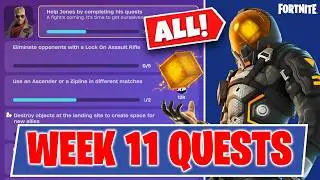 Fortnite Chapter 7 Week 11 Quests | Complete Jones Questline