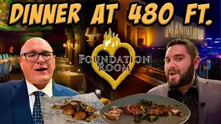 An UNFORGETTABLE Dinner with UNBELIEVABLE Las Vegas Views! | Foundation Room @ Mandalay Bay