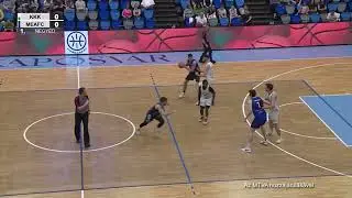 Kometa Kaposvári KK–MEAFC-Peka Bau 122–54