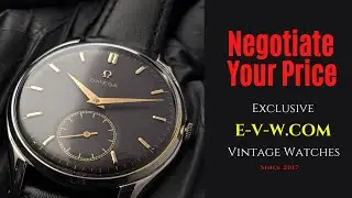 77 Years Old Vintage Omega Jumbo 38,5mm Ref. 2505-11 / Cal. 265 / 30T2 / Vintage 1947