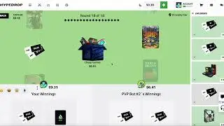 $50 BUDGET ON HYPEDROP!! BOT WINNING IN BATTLES...?!?!