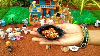 Honey Prawn Recipe || Miniature Cooking || Tiny Chutti Cooking