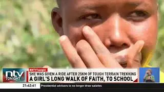Victorine Chepchumba walks long distance in bid to join Grade 10 dream school in Eldoret