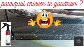 Goudron sur voiture : quels risques ?