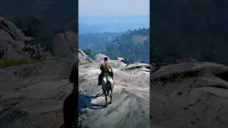 red dead 2 🎮 what a beautiful view 🏞️